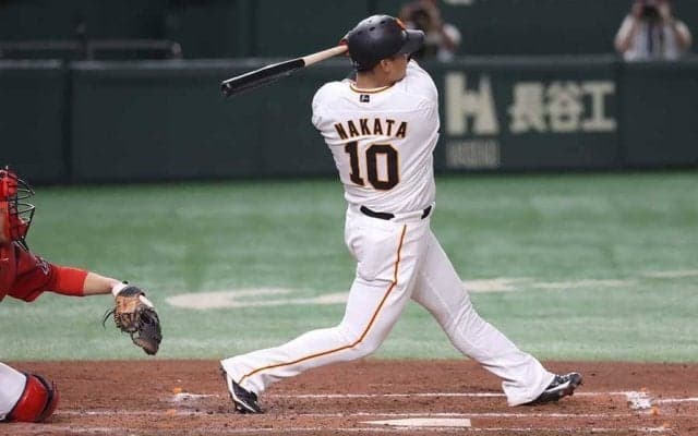 巨人中田翔、2試合ぶり先制15号2ラン　左翼手一歩も追わず…4番で4試合連続安打＆打点