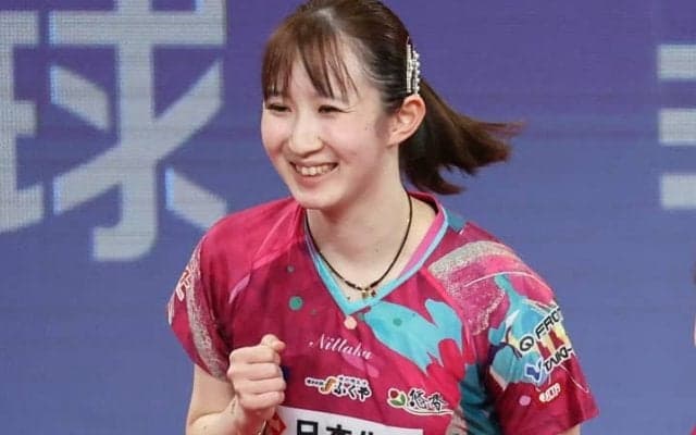 Ｔリーグ初代女王の早田ひながＳＮＳで喜びを報告！「皆さんのお陰で楽しく試合ができました」