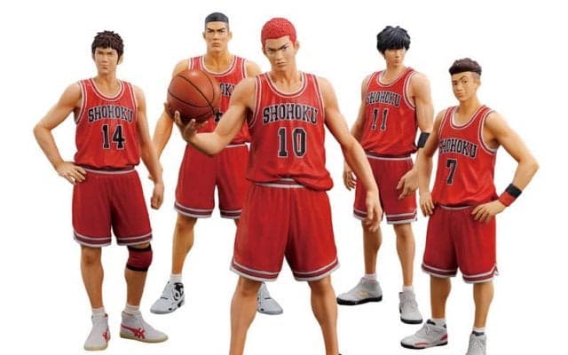 『SLAM DUNK』湘北高校バスケ部5人のフィギュア大好評予約受付中 - 桜木花道、流川 楓、三井 寿、宮城リョータ、赤木剛憲をユニフォーム姿にて忠実に再現