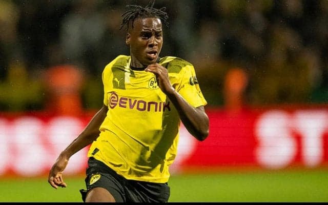 ドルトムント、先日プロ初ゴールのバイノー＝ギテンスと長期契約締結！