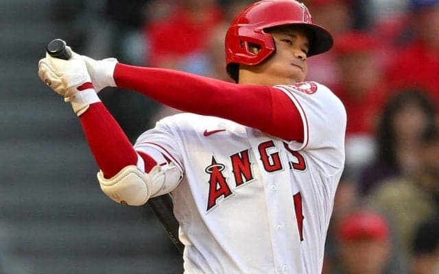 【MLB】大谷翔平、右前安打で4試合連続安打　昨季サイ・ヤング賞左腕レイから快音