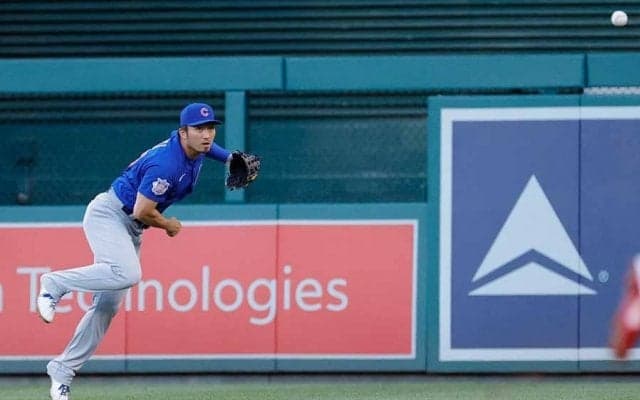 鈴木誠也、149キロ返球　初回から見せた強肩に日米ファン熱狂「大好きだ」「さすが！」