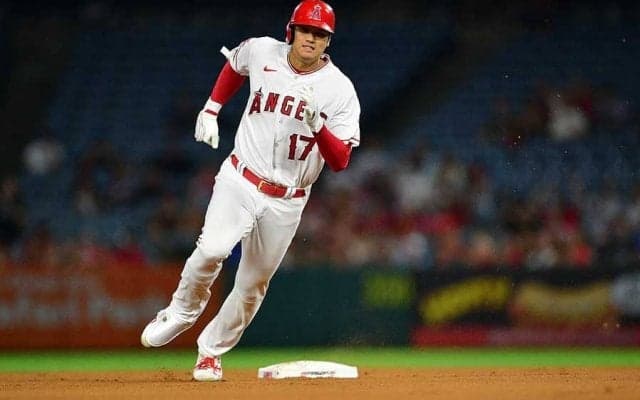 大谷翔平、CY賞左腕攻略の激走三塁打に米実況も感嘆「疲れているはずなのに」