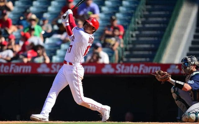 【MLB】大谷翔平、27号2ランに「MVP争いにとどまる一発」と実況も称賛　直近5試合.526の大当たりに現地記者も大興奮