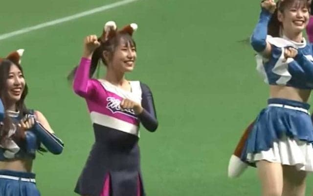 高校生チアが「キレッキレで踊ってますね」　フレッシュなきつねダンスが「素敵」