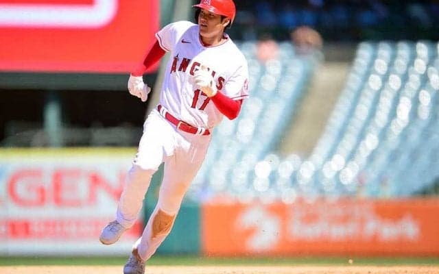 大谷翔平の出塁中に話しかけた敵軍内野手　まさかの“思い出話”展開「覚えてる？」