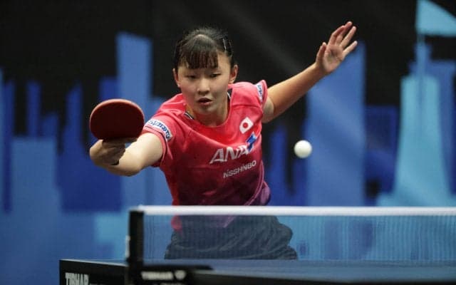 張本美和 14歳でシニア2冠の偉業ならず。大激戦の末に中国選手に敗れて準優勝【卓球 WTTチュニス】
