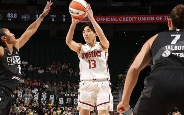 ミスティックスがストームとの第1戦に惜敗…町田瑠唯はジャンプシュートでPO初得点