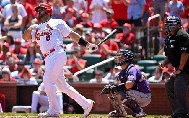 【MLB】今季で現役引退、42歳プホルスに「もう1年」の声　キャリア初の代打満塁弾に「鳥肌」