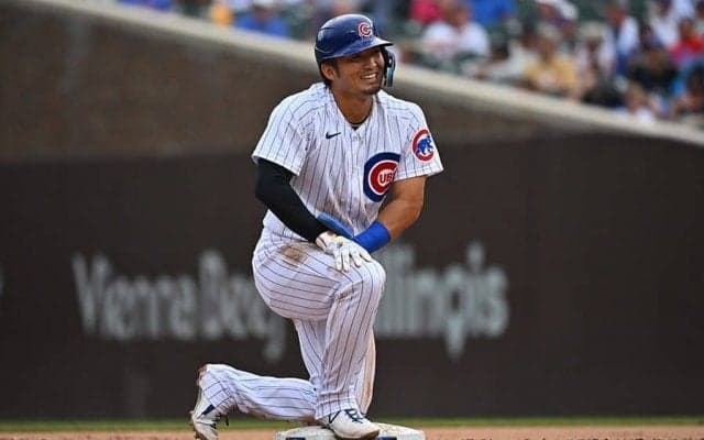 【MLB】鈴木誠也、中前打＆7個目の盗塁決める　打率.241、カブスはサヨナラで5連勝