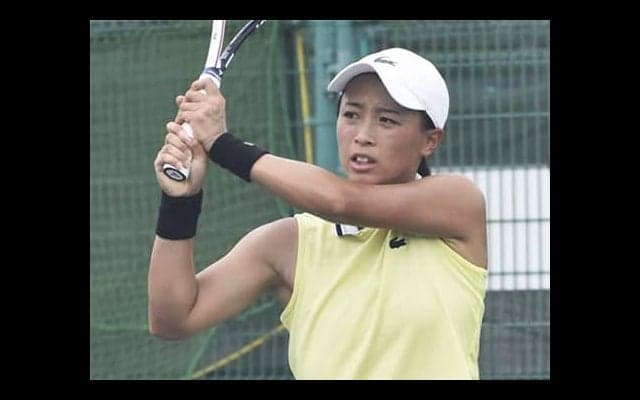 インカレ女子単、山﨑郁美がV