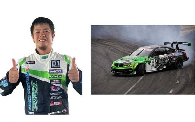 ロッテ戦にドリフトレーサー高橋和己が登場　特設ブースでデモンストレーションも実施