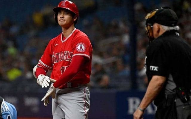 大谷翔平スタメン外に敵将「もう3、4日は休んでもらいたいよ」　冗談交じりに本音吐露