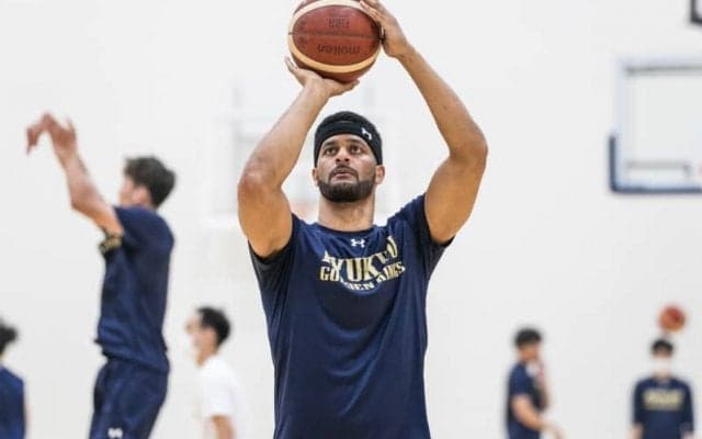 ジョシュ・ダンカンが琉球ゴールデンキングスの練習に合流「とてもエキサイティングな気持ち」