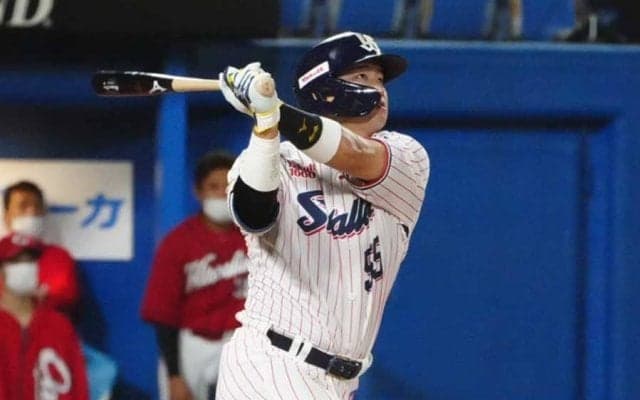 村上宗隆、球団日本人記録更新の45号は逆転3ラン　セで45本以上は13年バレンティン以来