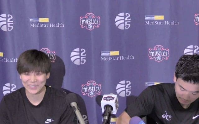 町田瑠唯、今後もWNBAでやりたいかとの質問に「もちろんです！」 - 日本時間8.24ミスティックスのシーズン終了会見より
