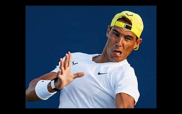 ナダルとフリッツ 全米で練習