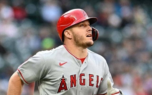 トラウト特大25号が突き刺さった驚きの着弾地点　米注目「500フィートくらい飛んだ？」