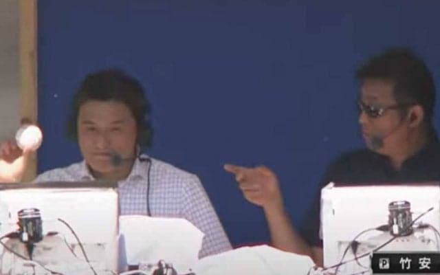 恐怖の解説大絶叫…　打球強襲の“珍事”が「大事に至らなくて良かった…」