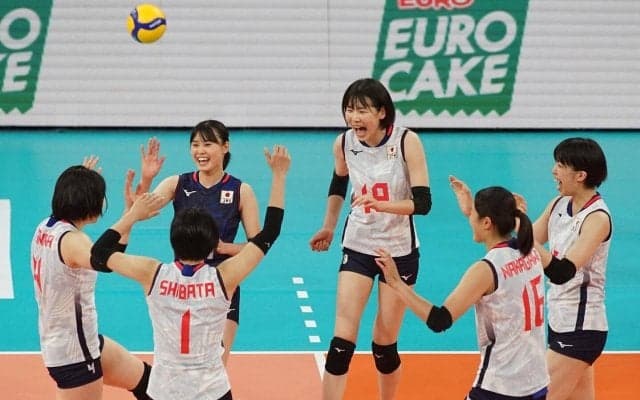 女子日本代表　3連勝でAVCカップ予選ラウンド1位通過