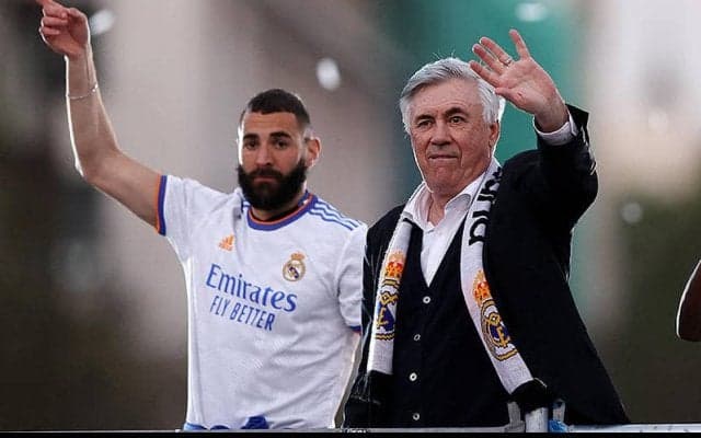 UEFA男子年間最優秀選手＆監督賞はマドリーのベンゼマとアンチェロッティが受賞！