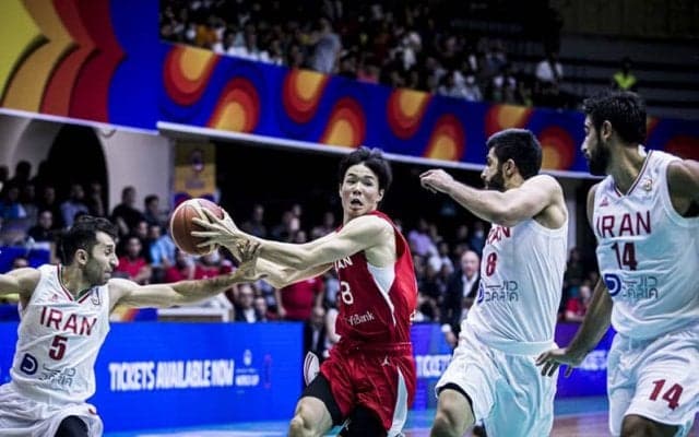 日本、反撃及ばずイランに敗戦…第2Qに5得点と失速、アジア予選2勝5敗に