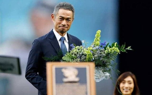 【MLB】イチロー氏、弓子夫人に感謝「彼女がいなければ不可能」　殿堂入り式典でスピーチ