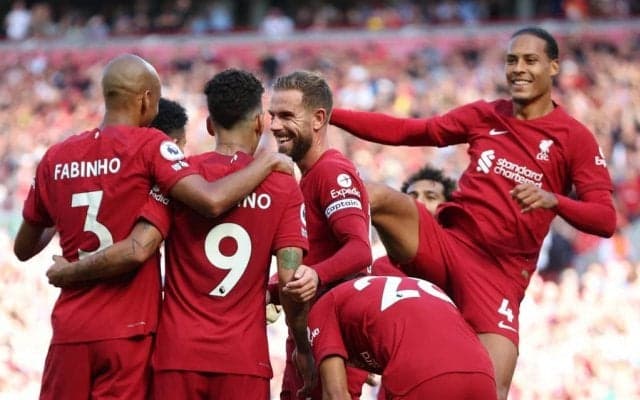 リバプールが「9-0」でプレミア”最大得点差記録”1位タイの大勝! 「サラーのゴール関与がないのが怖すぎる」と恐怖の声挙がる