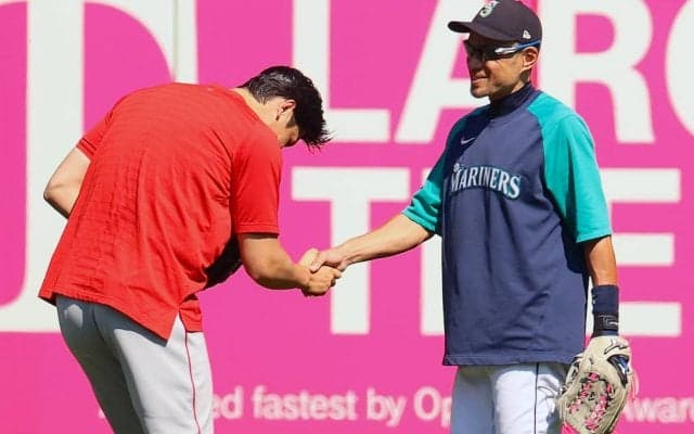 【MLB】イチロー、球団殿堂入りに「トラウタニ」も祝辞　大谷翔平は「少し不思議な気持ち」