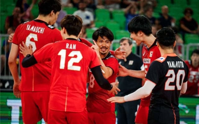 男子日本代表　ブラジルにストレートで敗戦