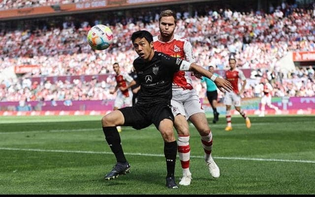 遠藤&伊藤フル出場のシュツットガルト、退場者出しケルンにゴールレスドロー《ブンデスリーガ》