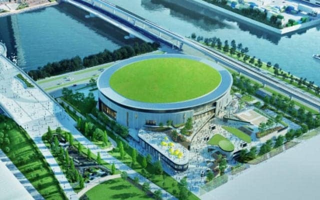 アルバルク東京が新アリーナ設立を発表…2025年秋にお台場エリアの青海に誕生