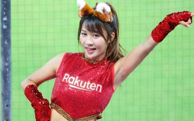 台湾では「きつねダンス」を踊って話題　楽天モンキーズのチアが仙台でパフォ披露