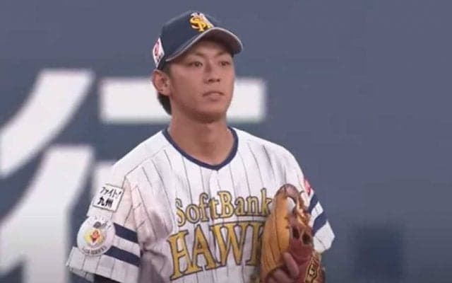 鷹今宮の爆肩発動が「えぐかった」　三遊間深くからの超速送球に絶賛「うま宮」