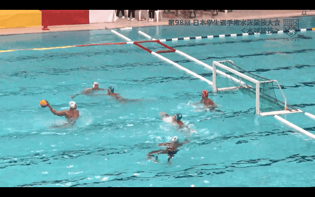 日本学生選手権水泳競技大会（水球競技） 男子1回戦【見逃し配信】