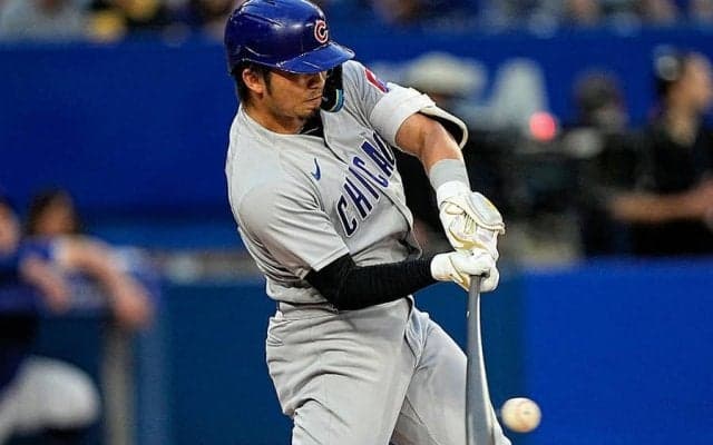 【MLB】鈴木誠也、2試合連続マルチで打率.258に上昇　4戦連続安打も盗塁死…カブスは4連敗
