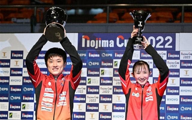 張本智和と早田ひながTリーグ個人戦初代チャンピオンに！パリ五輪国内選考会で連続優勝【卓球 NOJIMA CUP 2022】