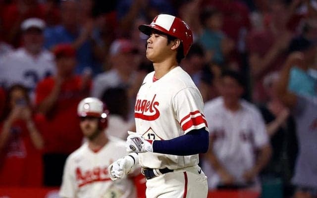 30号大谷翔平にLA地元紙も称賛　ヤンキース撃破で「MVP論争をパワフルに終わらせる」
