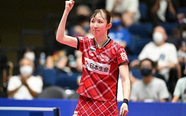 早田ひな「追う立場から追われる立場に。進化し続けないと」 急成長の14歳・張本美和の存在も意識