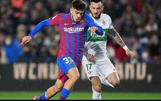 バルサが若手FWアブデと契約延長！　今季はオサスナへレンタルに