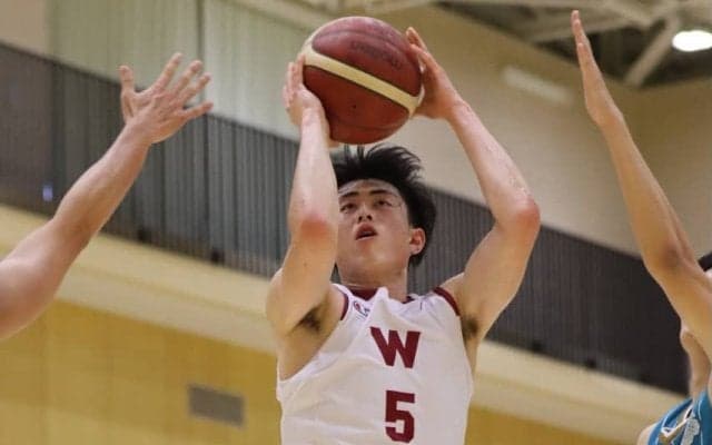 筑波大に前半粘るも、リバウンドで差が開き敗戦