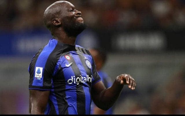 左太もも負傷のルカク、復帰は13日のCLプルゼニ戦に？