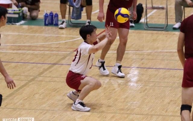 圧巻の10連続得点！　ブロックで魅せ専大に勝利した　　