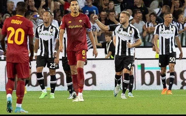 自滅ローマがウディネーゼに惨敗…久々スクデットへの機運しぼむ今季初黒星に《セリエA》