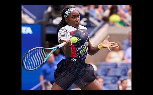  ガウフ 全米OP初8強 