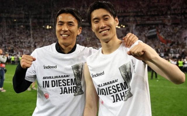 鎌田＆長谷部のフランクフルトがクラブ史上初のCLユニフォームを発表！名物アップルワインのグラスを連想させるデザインに