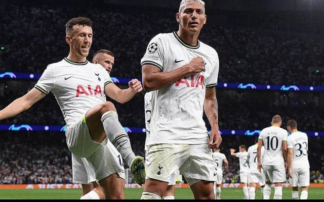 スパーズが10人マルセイユに苦戦も白星発進！　CLデビューのリシャルリソンが加入後初弾含む2発《CL》