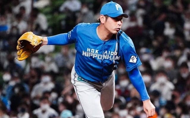 山本由伸とタイトル争う日本ハム左腕　与四球は驚異の7、規定到達なら新記録の可能性