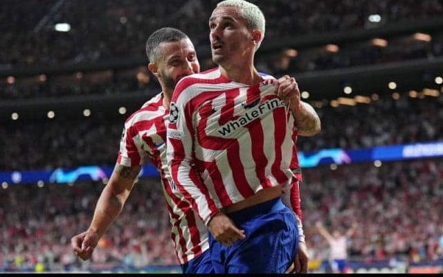 終了間際に3点が生まれた激戦はグリーズマンの土壇場弾でアトレティコが劇的勝利！ レバークーゼンは敵地で黒星…《CL》