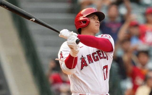 【MLB】大谷翔平が「また打ってるやん」　9戦6発量産、豪快33号にファン興奮「凄いパワー」